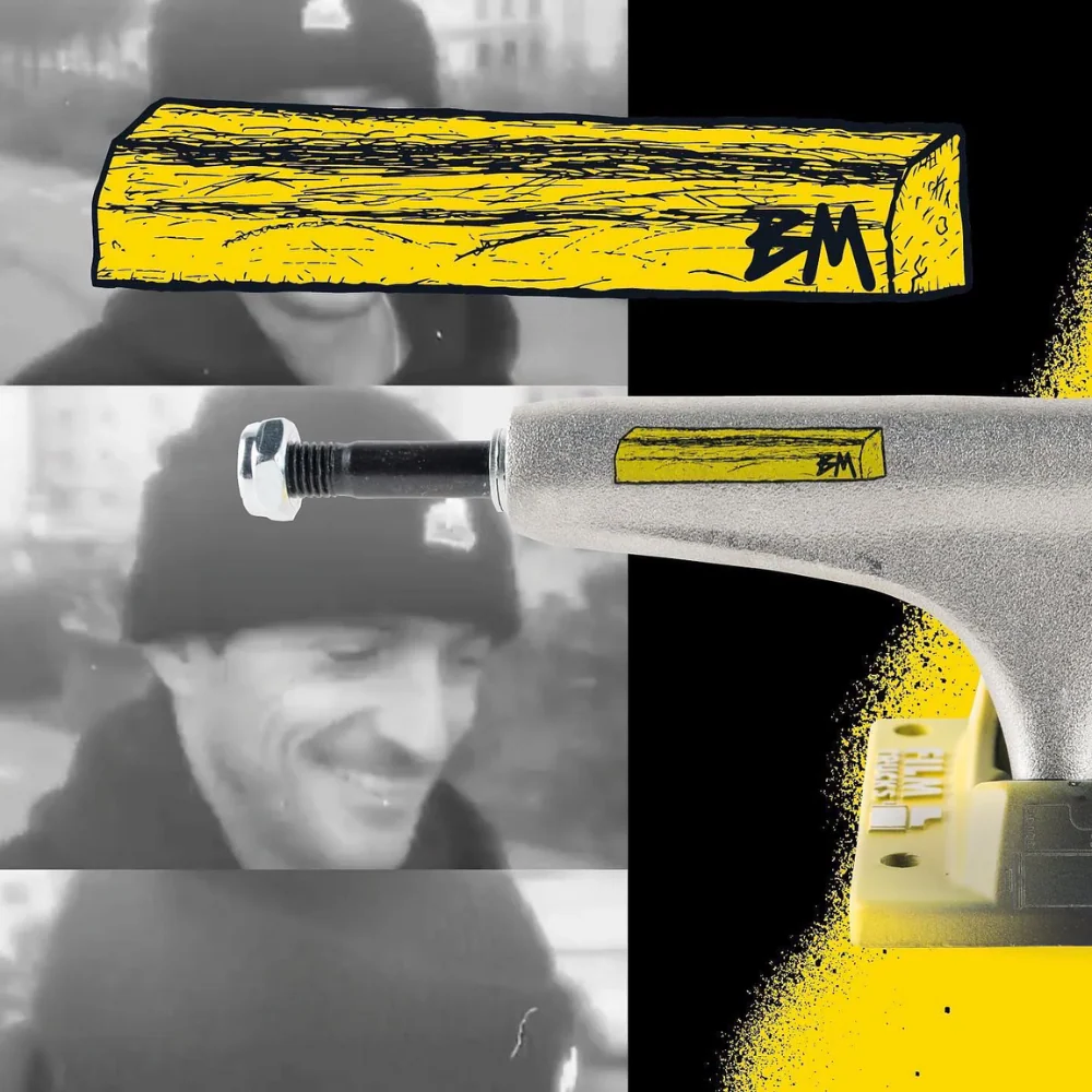 BM Curb 5.0" Skateboard Trucks - Image 4