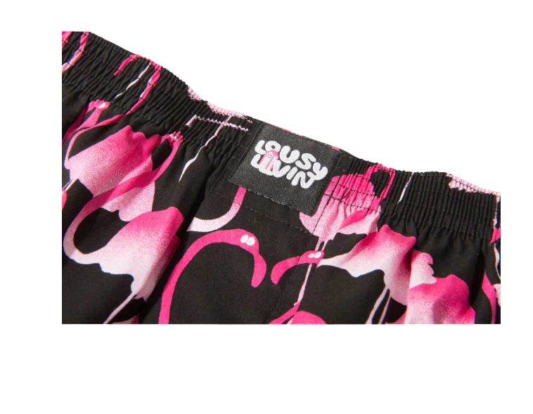 Lousy Flamingo 2pack Boxershorts Black/ Blue - Image 4