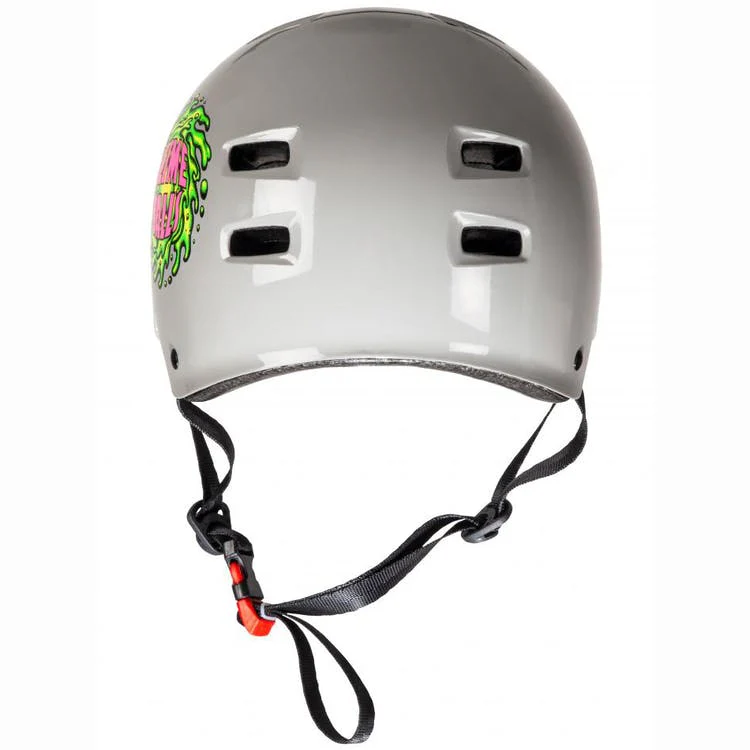 Bullet X Santa Cruz Slime Logo Grey Helm - Image 3