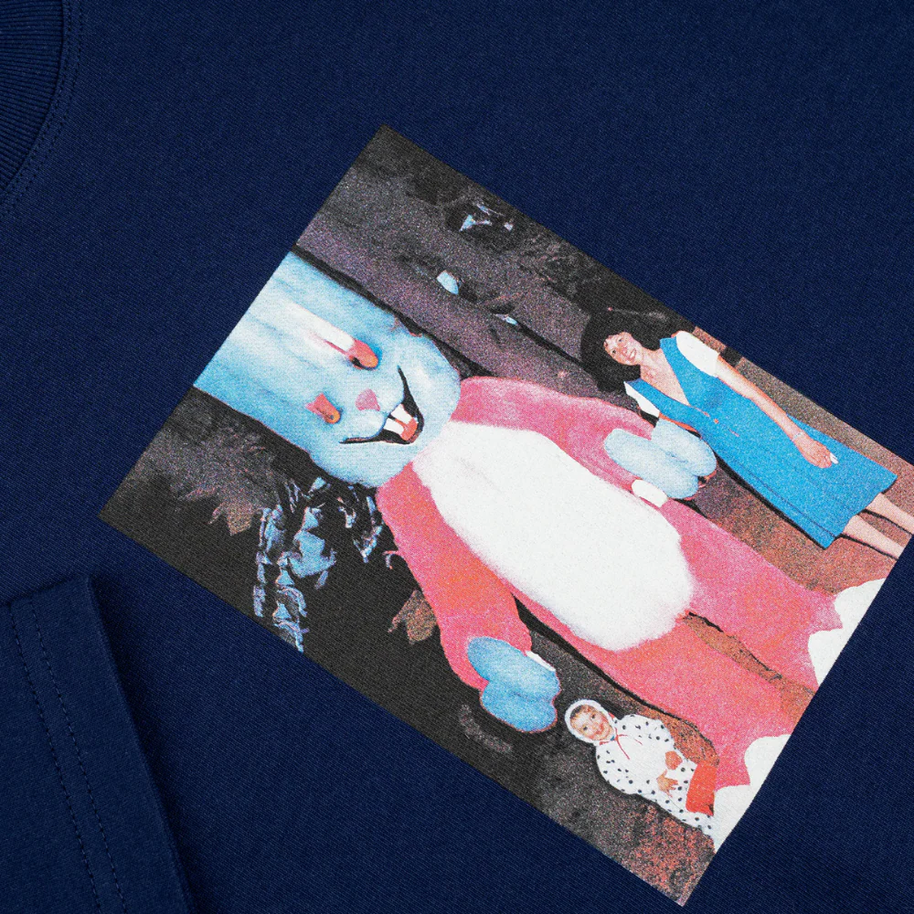 Bunny T-shirt Dark Blue - Image 2