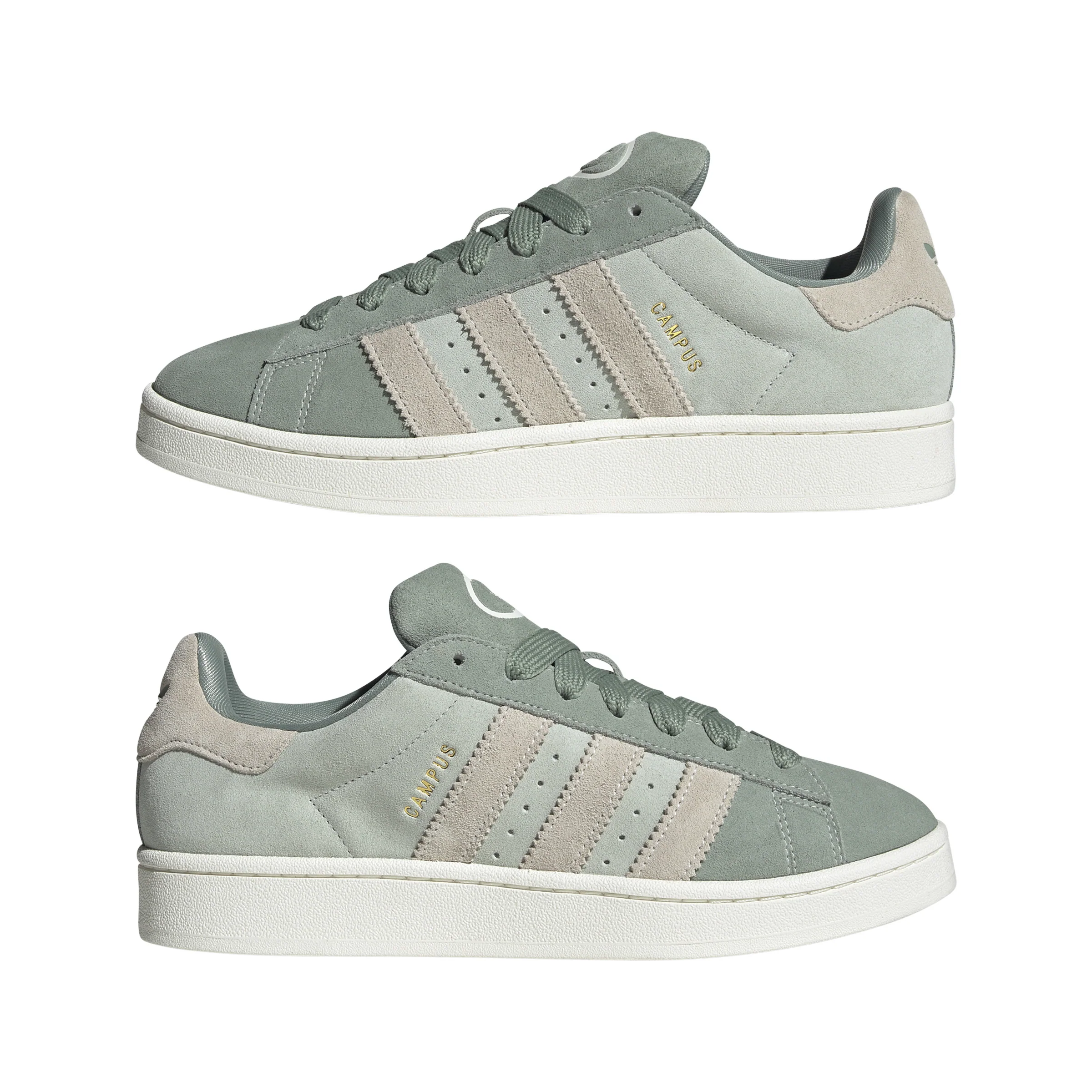 Campus 00s Silver Green/ Off White/ Linen Green - Image 9
