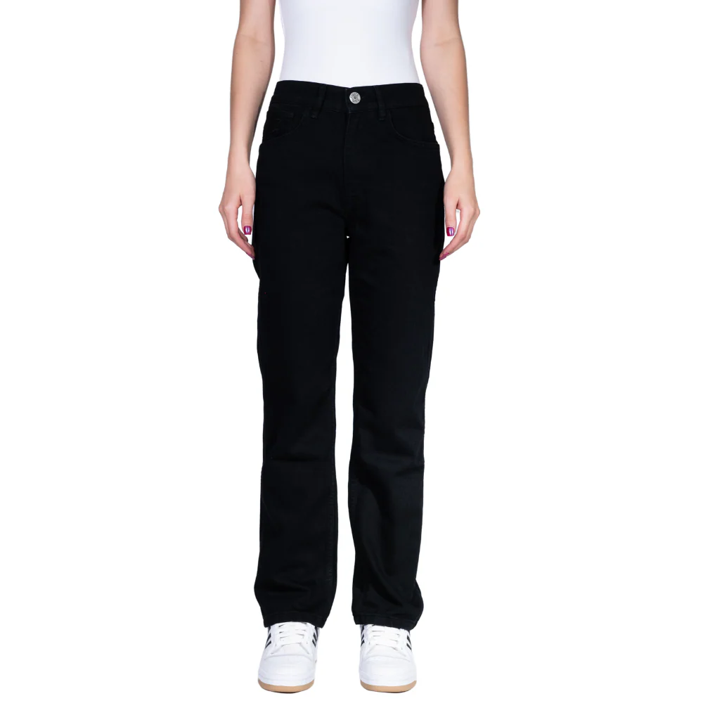 Charger Baggy Denim Pants True Black - Image 6