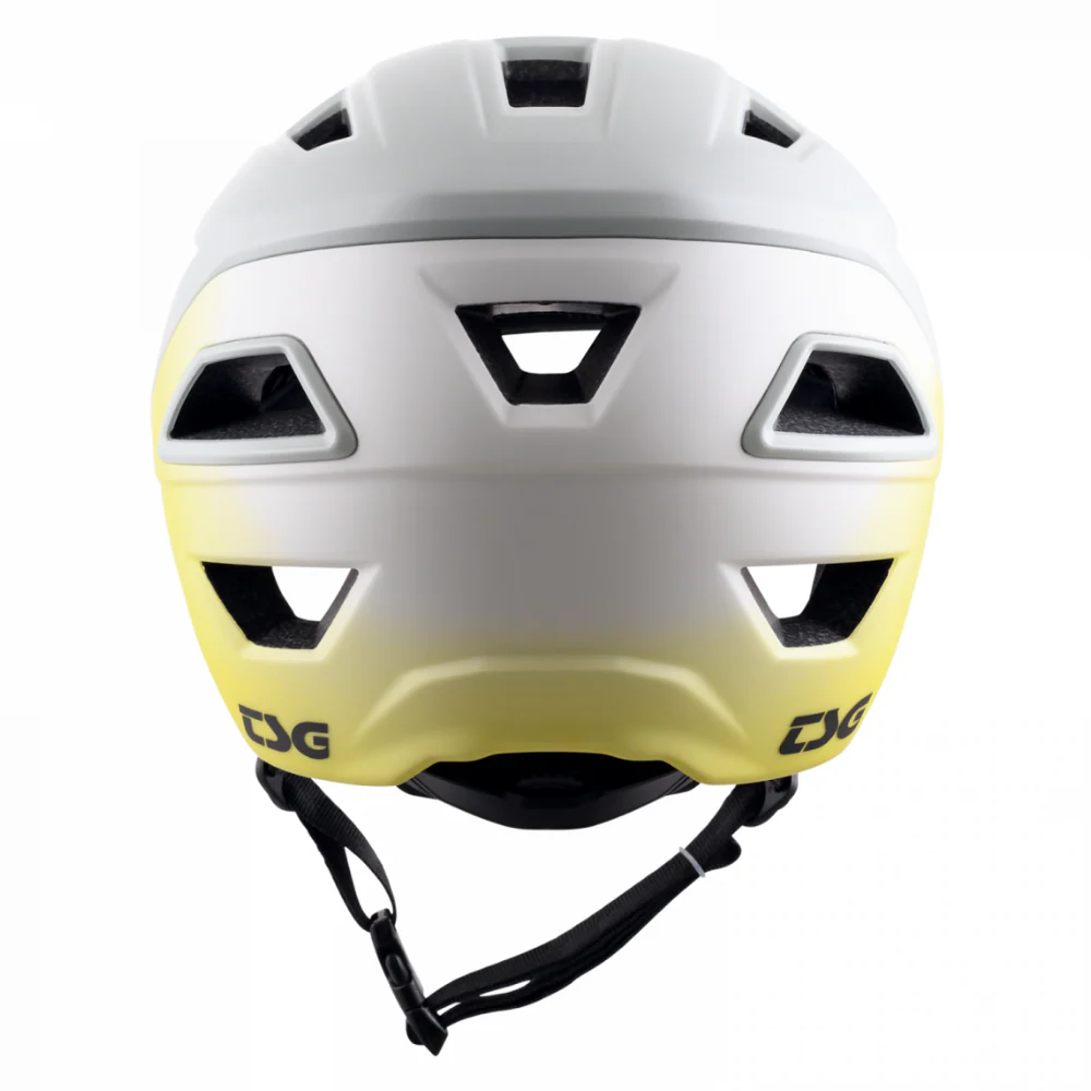 Chatter Solid Color Satin Grey Sunset MTB Helm - Image 3