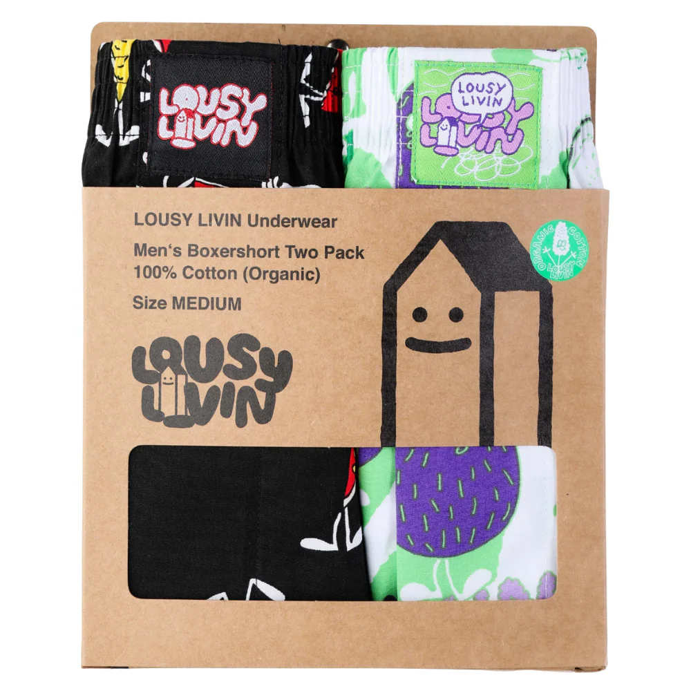 Chill 2Pack Boxershortsbren - Image 2