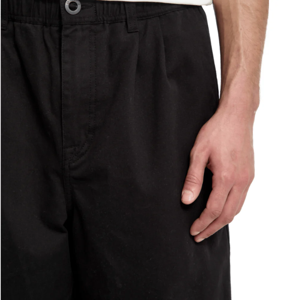 Chillow Pleat EW Pants Antique Black - Image 6