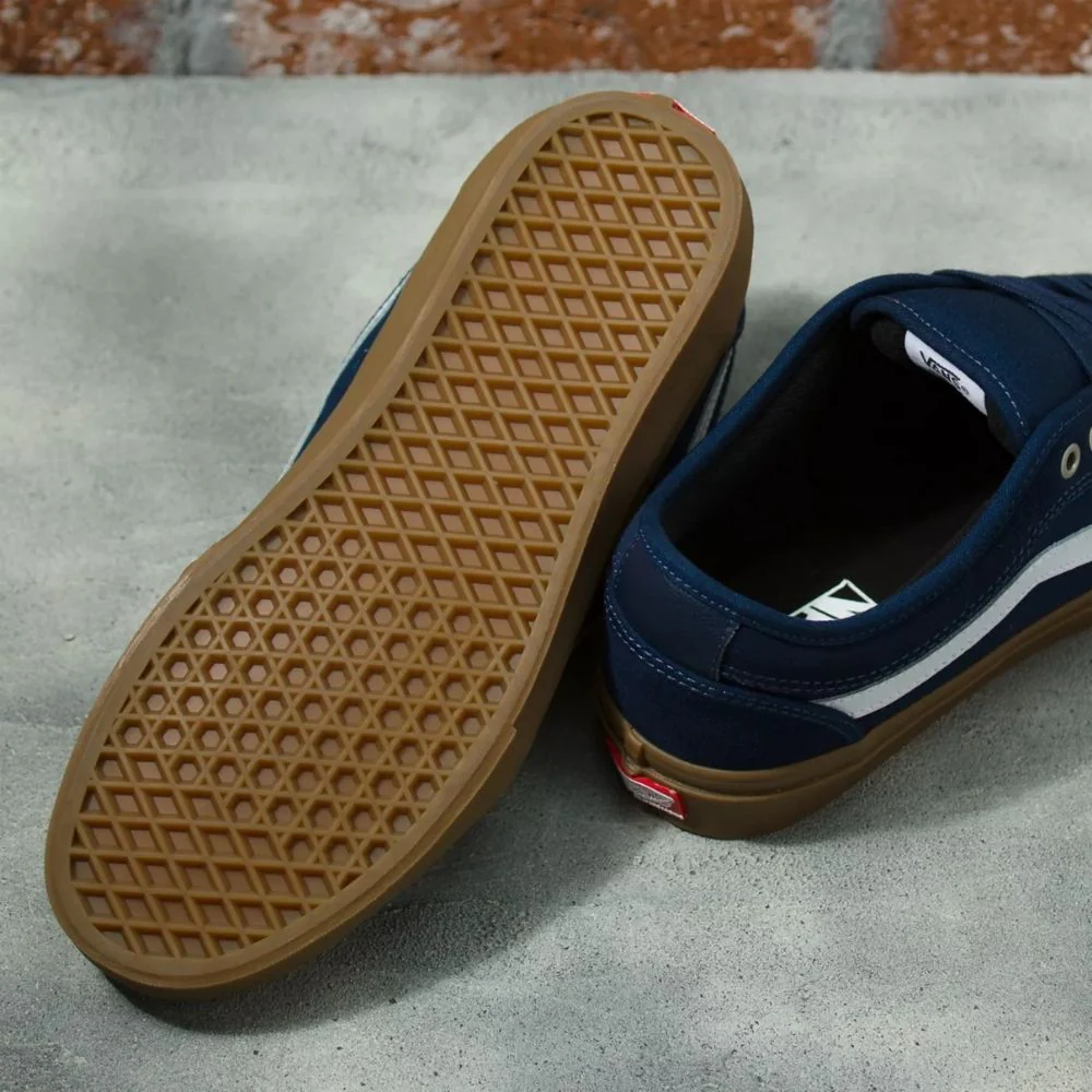 Chukka Low Sidestripe Navy/Gum - Image 4
