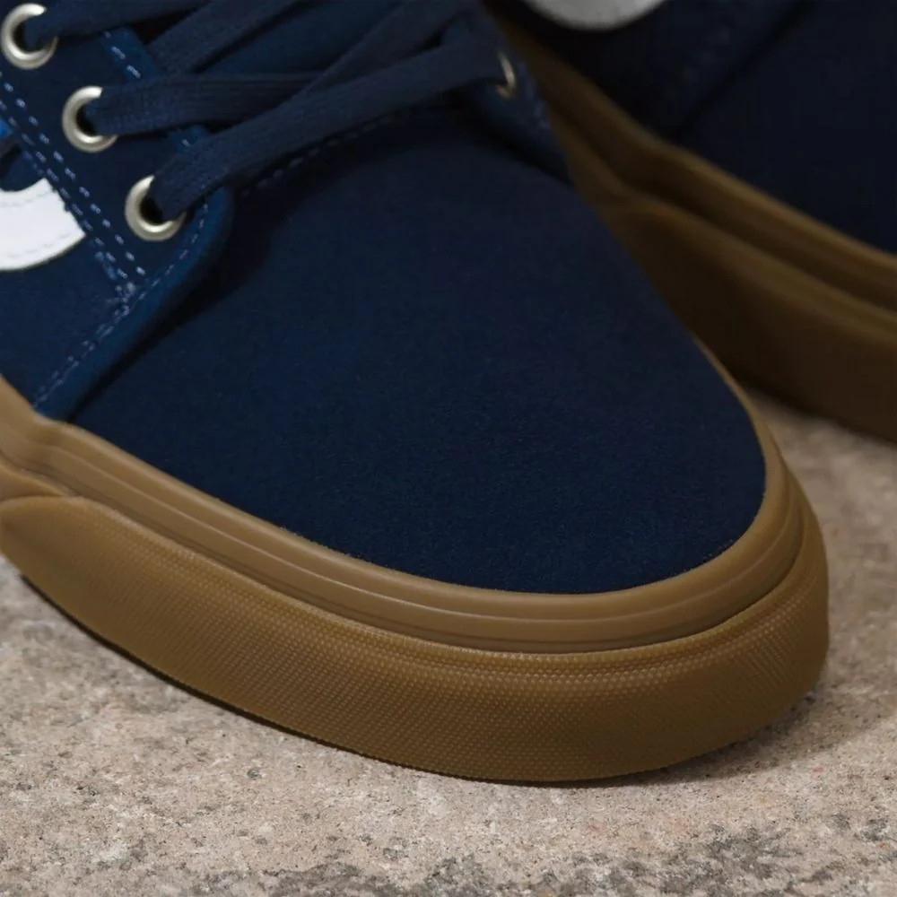Chukka Low Sidestripe Navy/Gum - Image 6