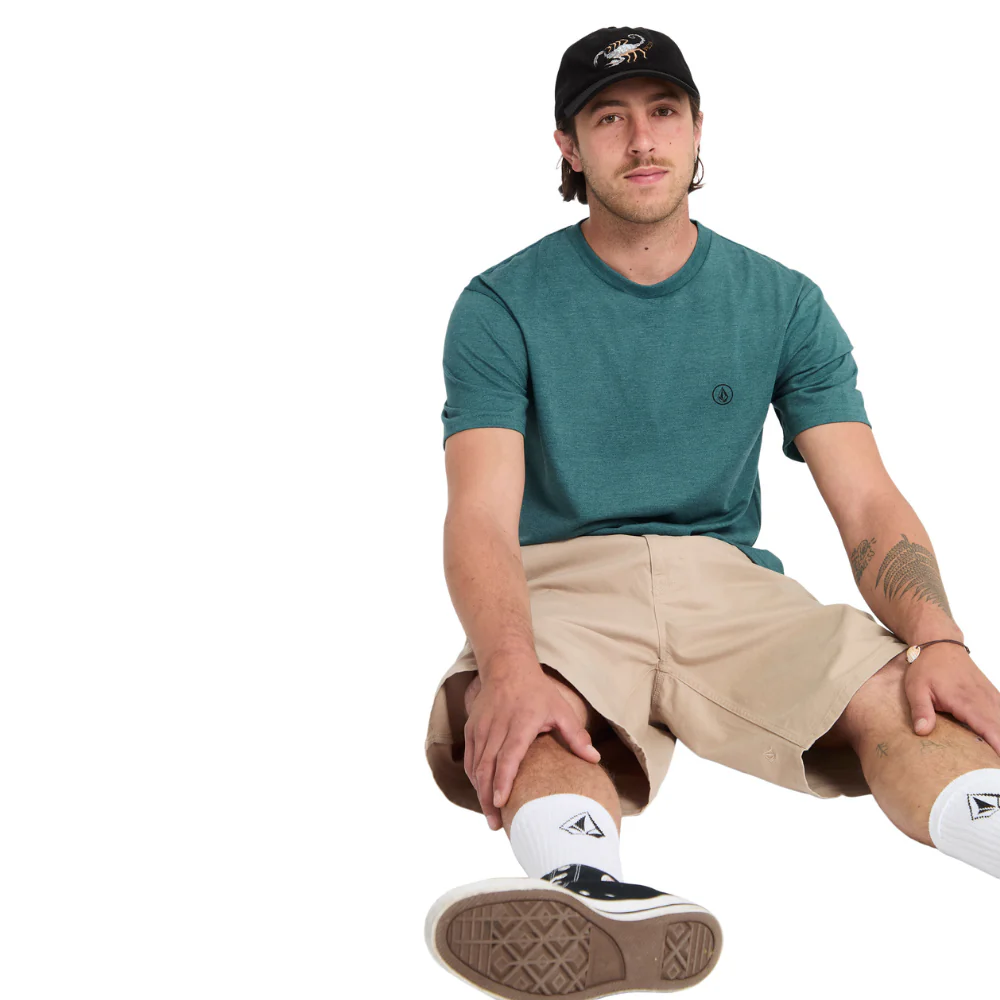 Circle Blanks T-Shirt Rifle Green - Image 6