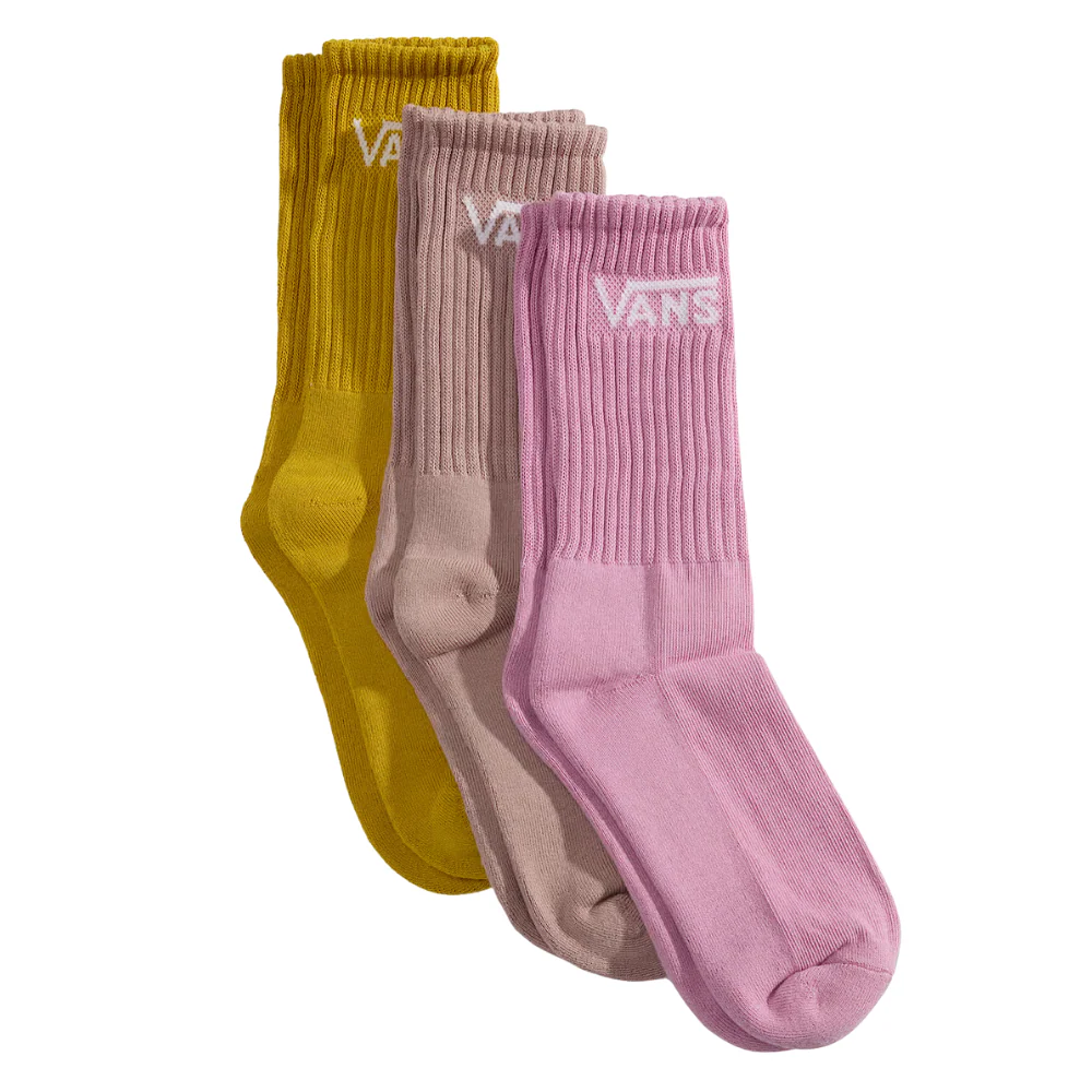 Classic Crew Socks 3-Pack Pink Dawn - Image 2