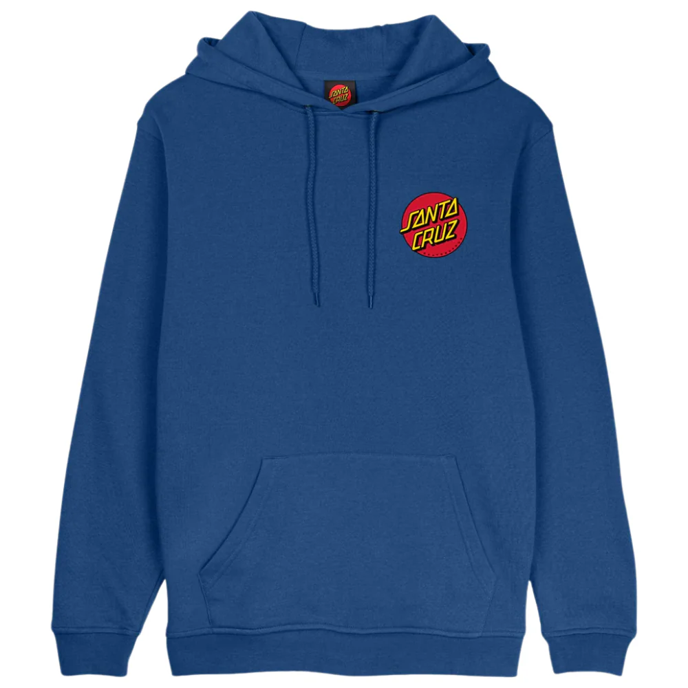 Classic Dot Chest Hoodie Rich Navy - Image 2