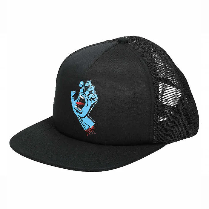 Classic Hand Mesh Cap Black