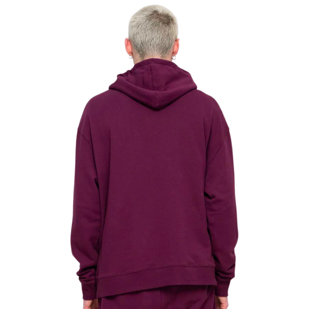 Classic Label Hoodie Beetroot - Image 2
