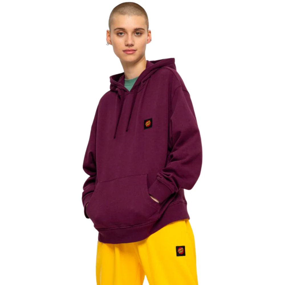 Classic Label Hoodie Beetroot - Image 3