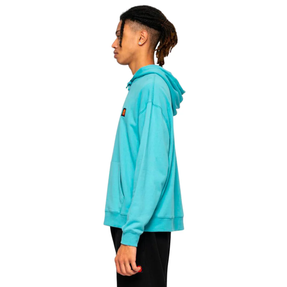 Classic Label Hoodie Turquoise - Image 4