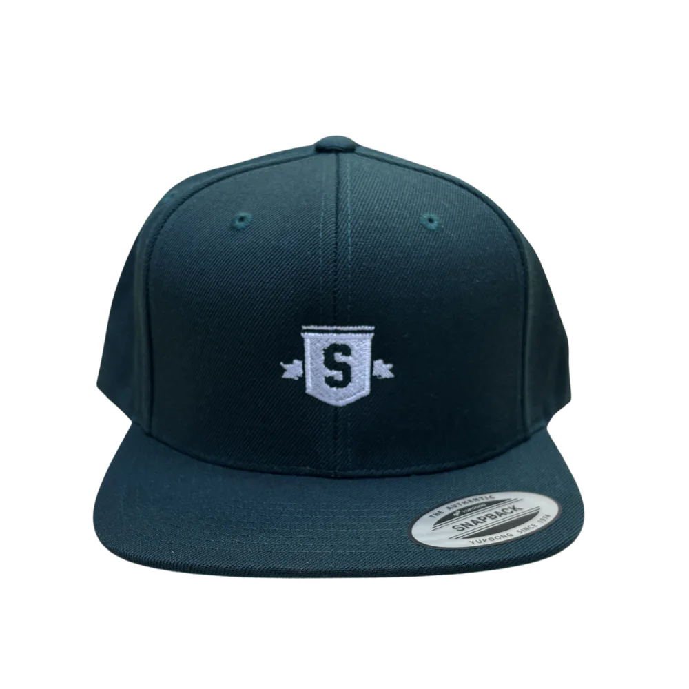 Classic Shield Snapback Cap Spruce - Image 3