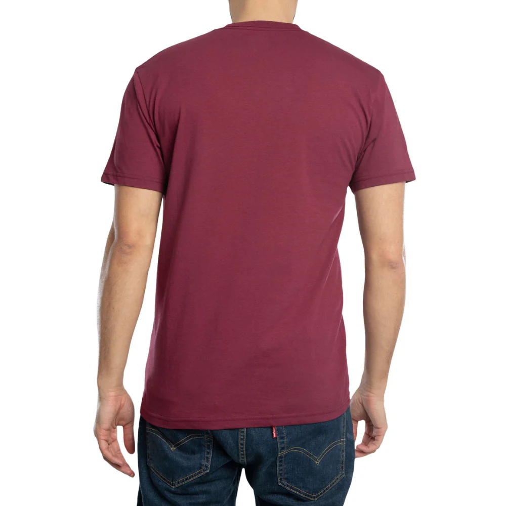 Classic T-Shirt Burgundy/Spicy Mustard - Image 2