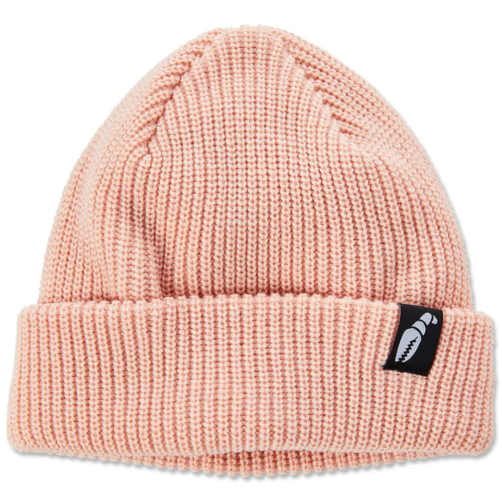 Claw Label Beanie Soft Pink