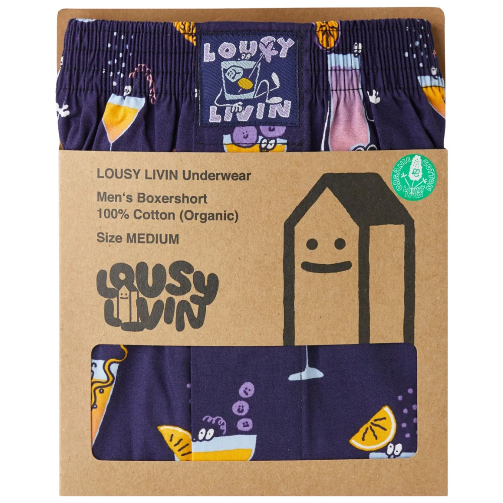 Cocktails Boxershorts Navy - Image 3