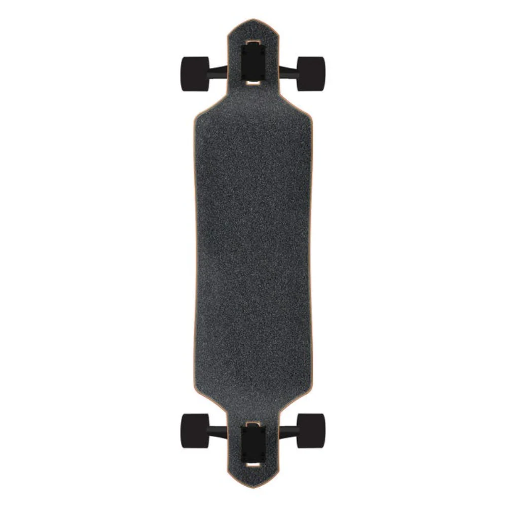Complete Sundown Stripes Drop Thru Multi 9" Longboard - Image 2