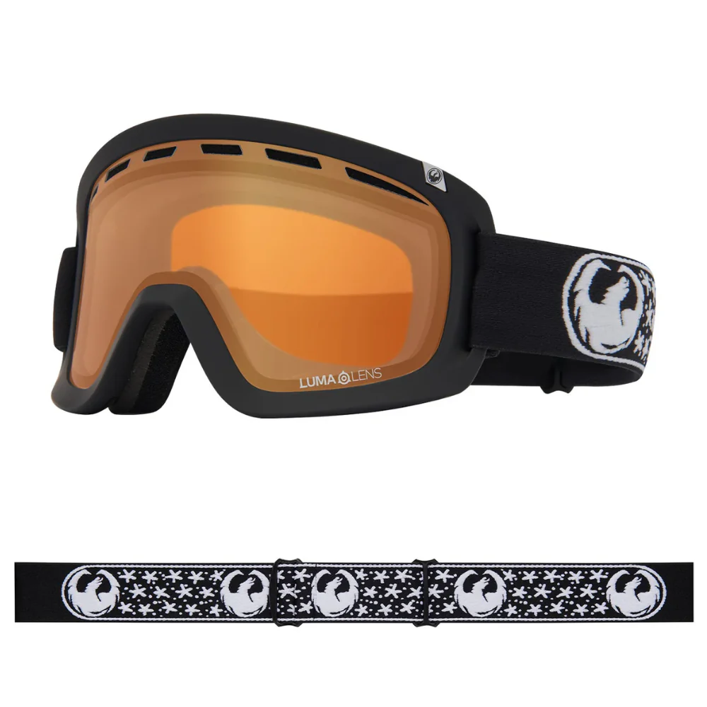 D1 OTG Mikkel 25 /LumaLens  Gold Ionized + LumaLens Amber Snowboard Goggles - Image 2