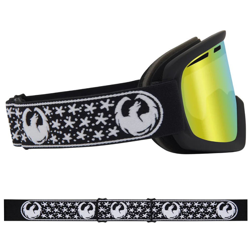 D1 OTG Mikkel 25 /LumaLens  Gold Ionized + LumaLens Amber Snowboard Goggles - Image 4