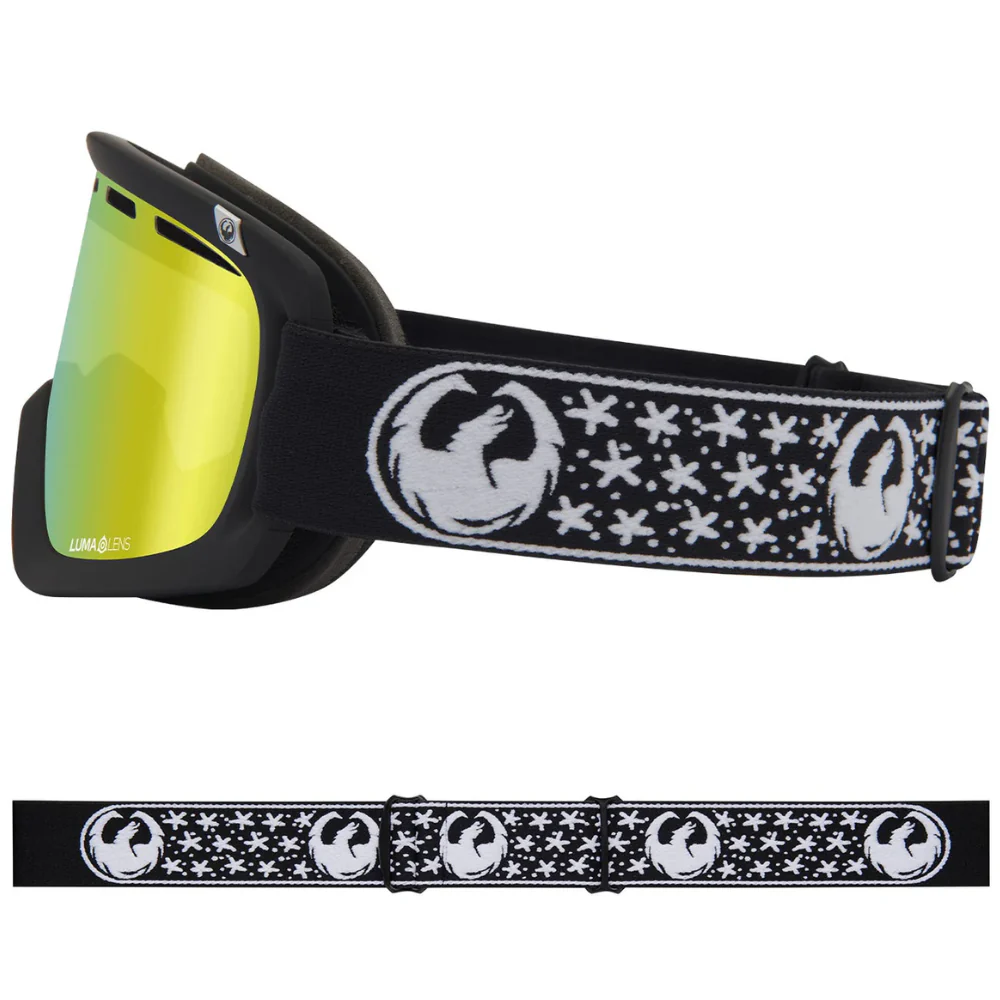 D1 OTG Mikkel 25 /LumaLens  Gold Ionized + LumaLens Amber Snowboard Goggles - Image 5