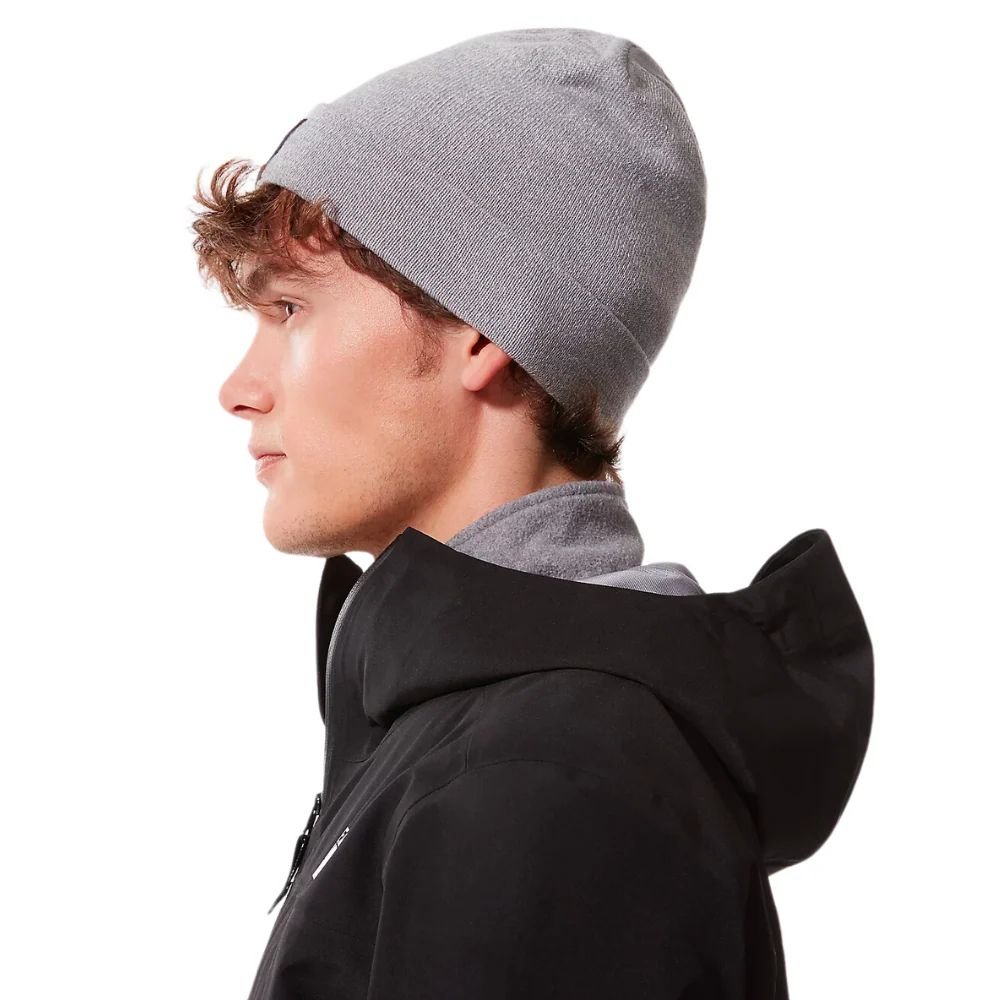 Dockworker Beanie Light Grey Heather - Image 4