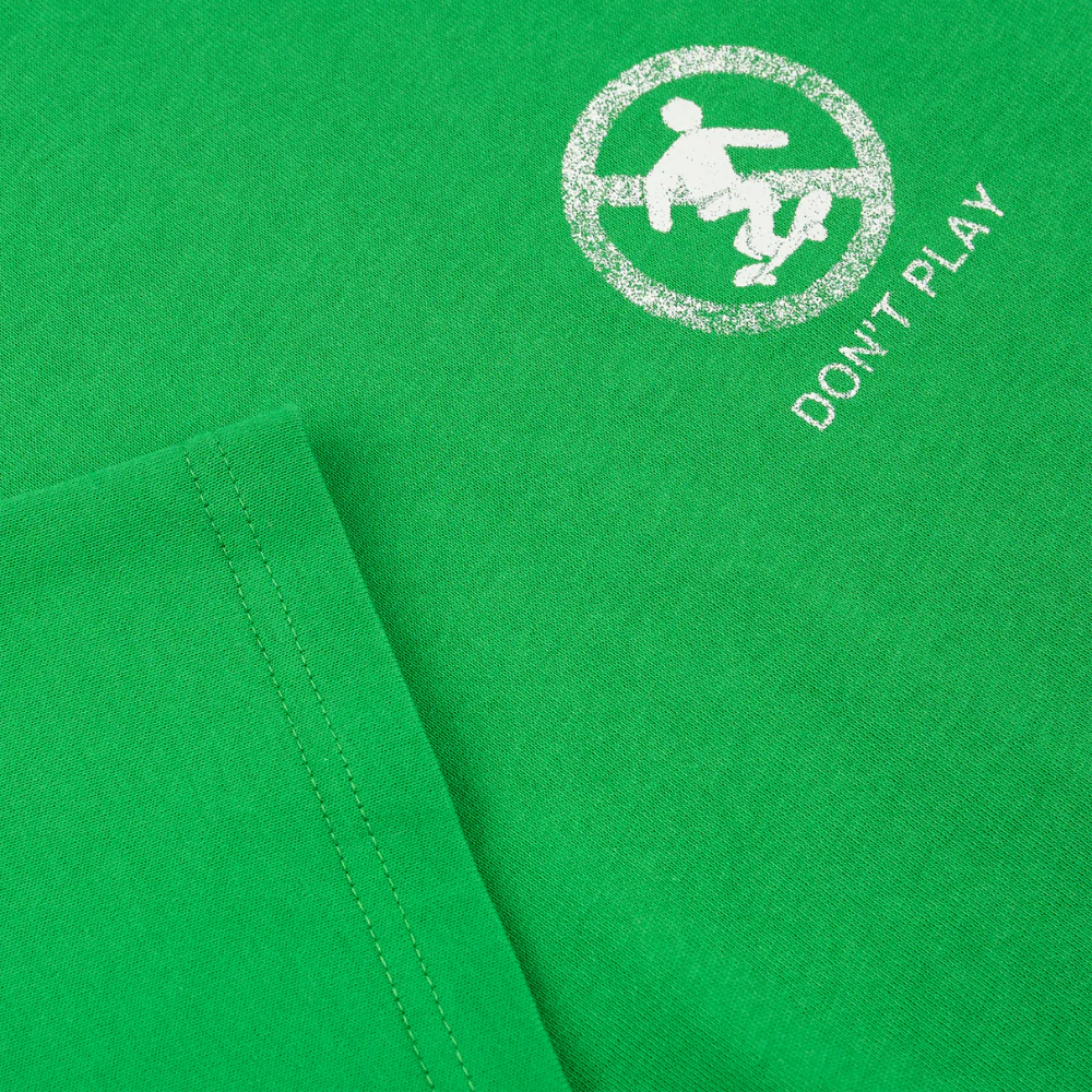 Don't Play T-shirt Kelly Green - Image 3