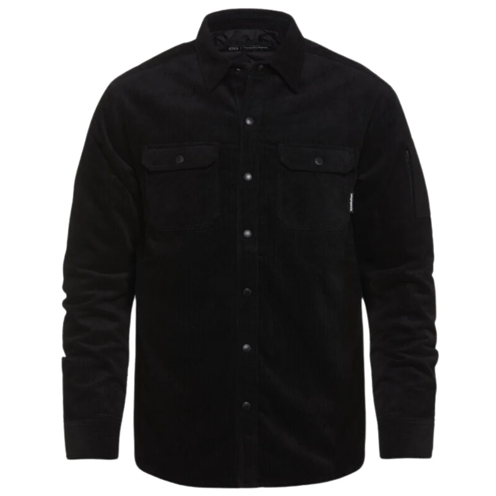 Dough Insulated Shirt Black Corduroy - Image 2