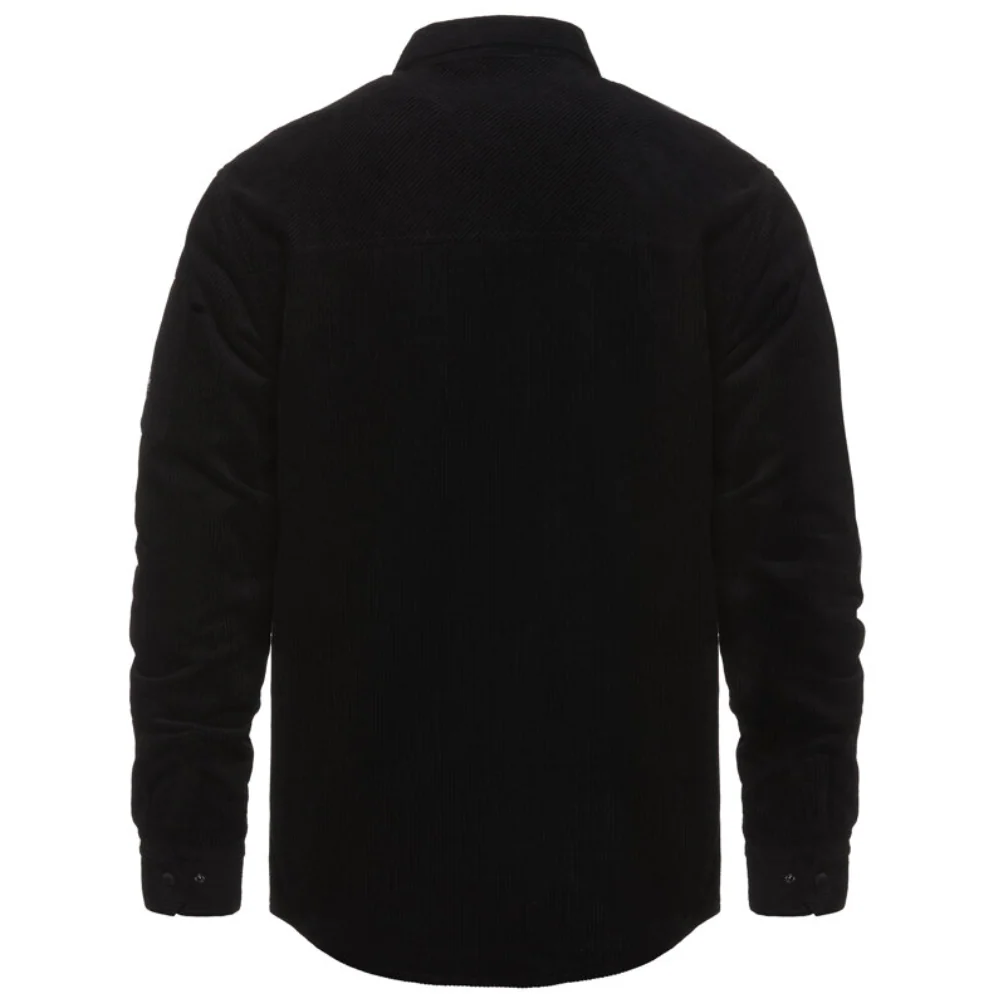 Dough Insulated Shirt Black Corduroy - Image 3