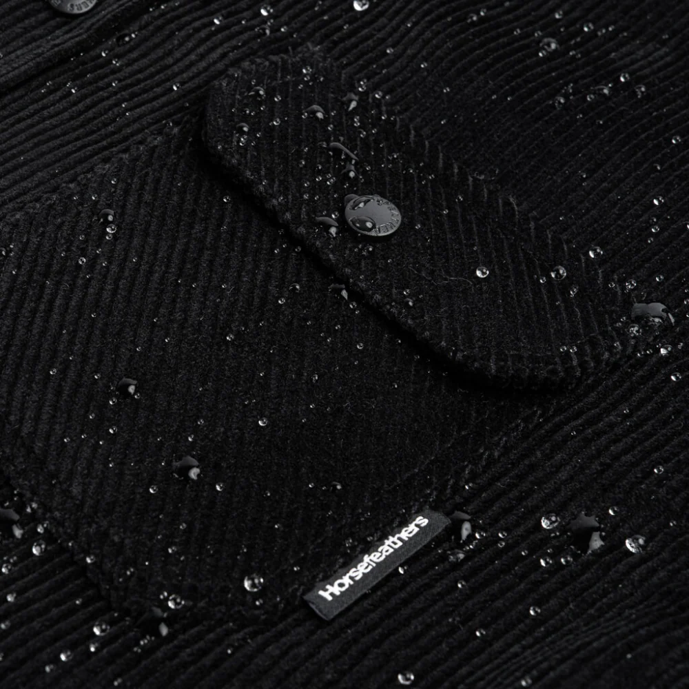 Dough Insulated Shirt Black Corduroy - Image 5