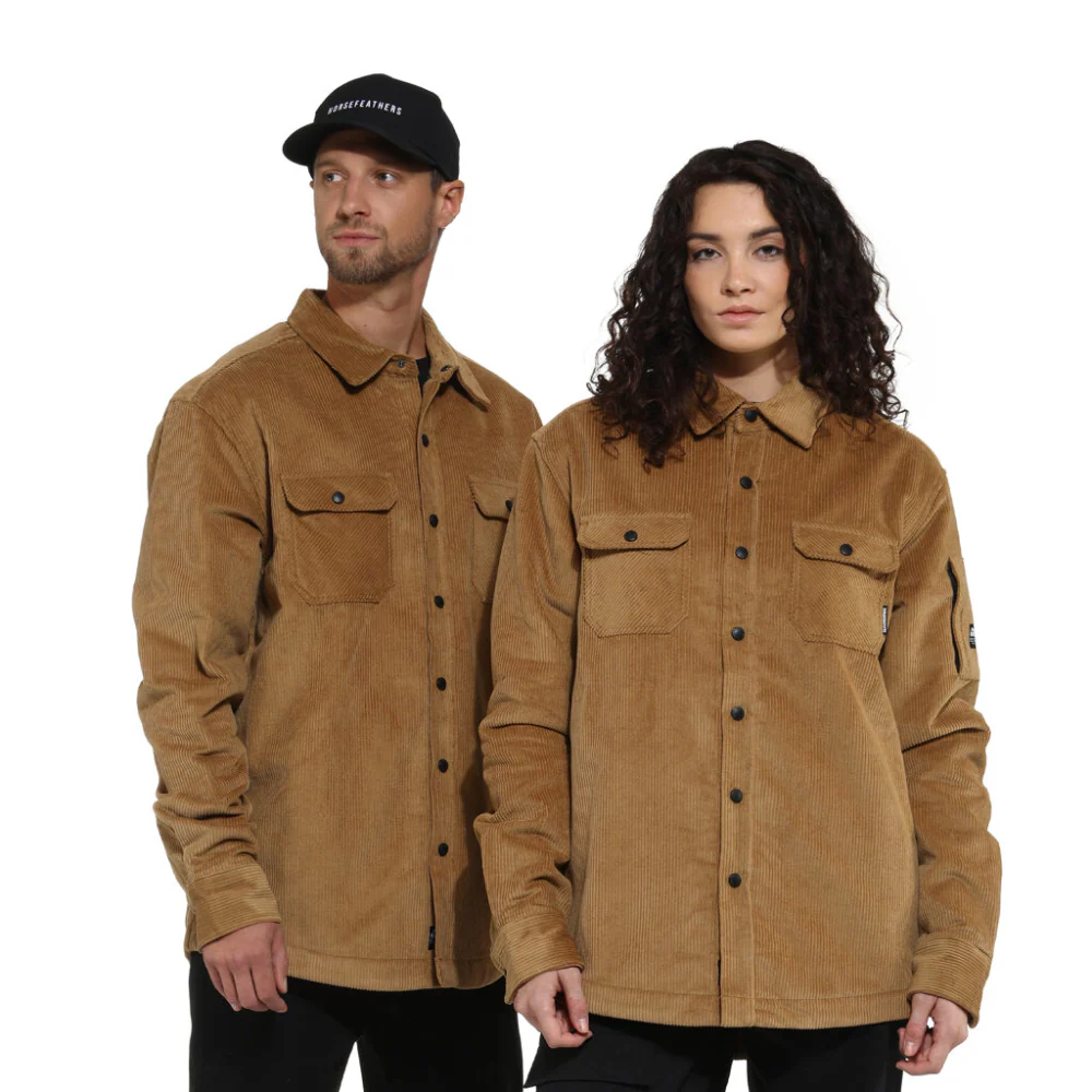 Dough Insulated Shirt Caramel Corduroy - Image 2