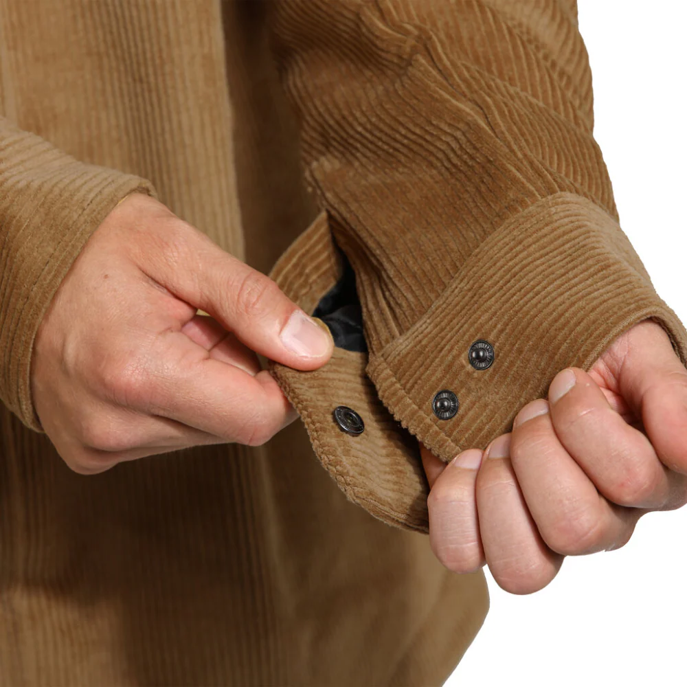 Dough Insulated Shirt Caramel Corduroy - Image 4
