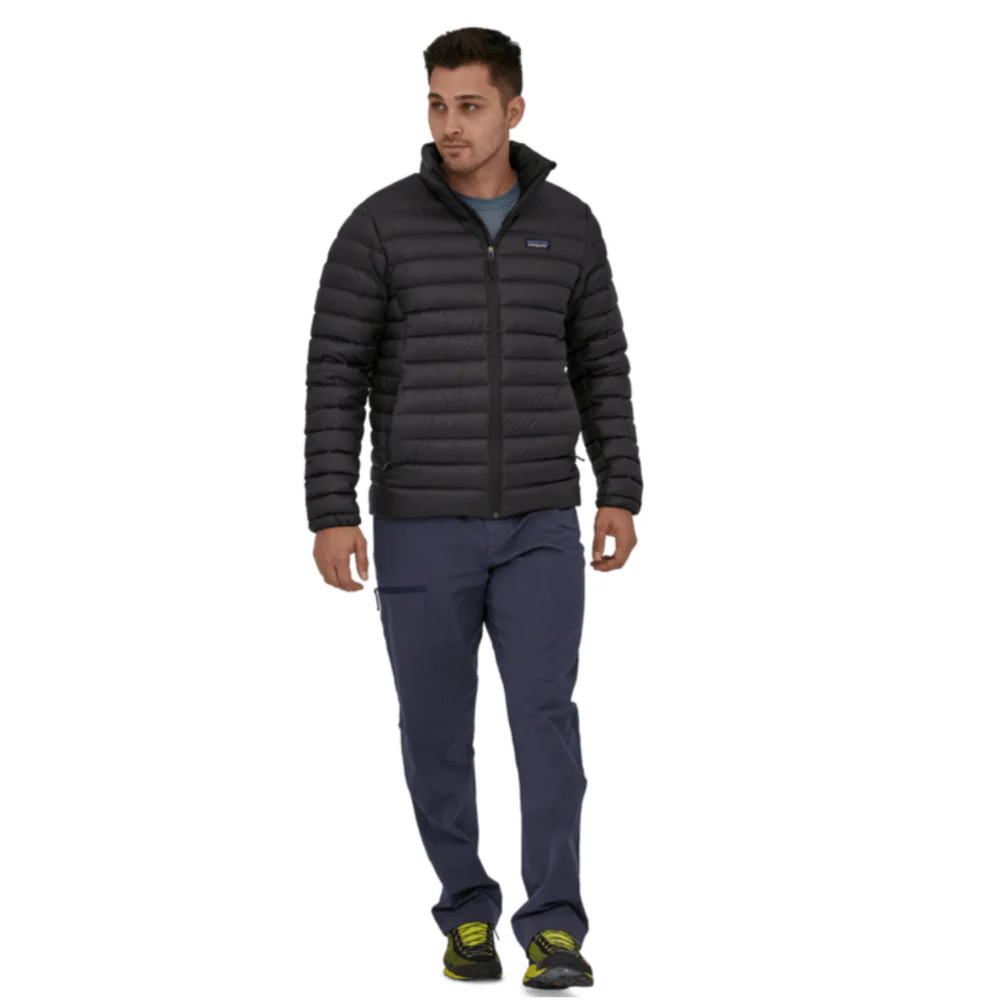 Down Sweater Jacket Black - Image 2
