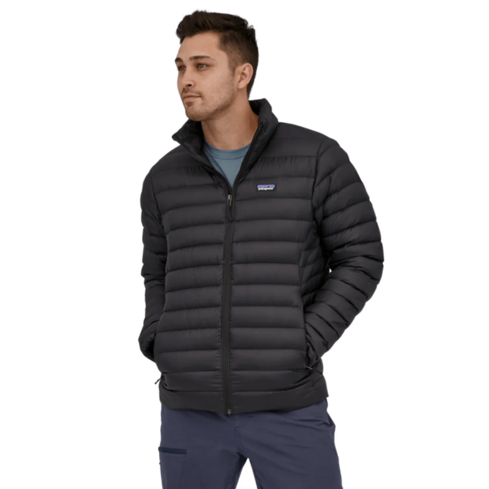 Down Sweater Jacket Black - Image 3