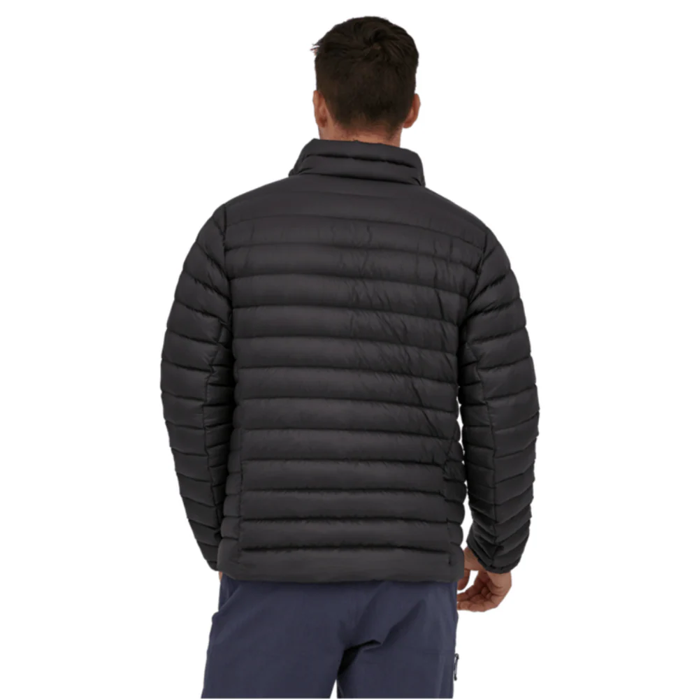 Down Sweater Jacket Black - Image 4
