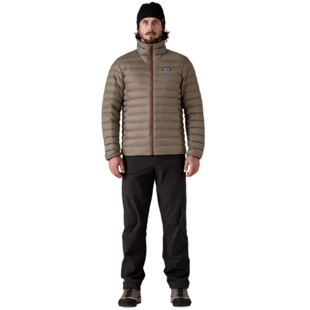 Down Sweater Jacket Marlow Brown - Image 2