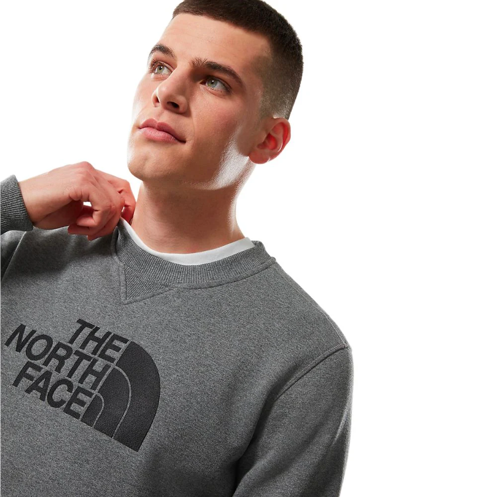 Drew Peak Sweater Medium Grey Heather - Image 3