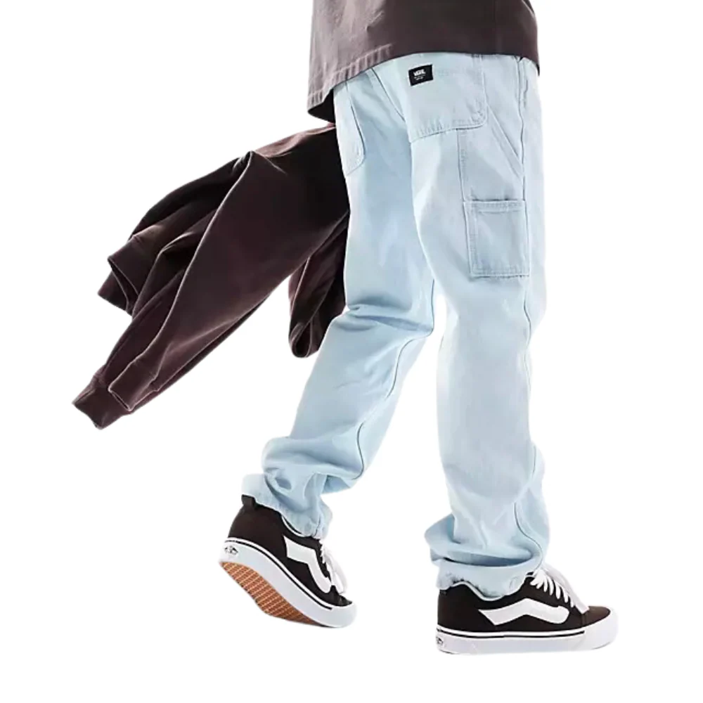Drill Chore Relaxed Fit Carpenter Pants Blue Ice - Image 2