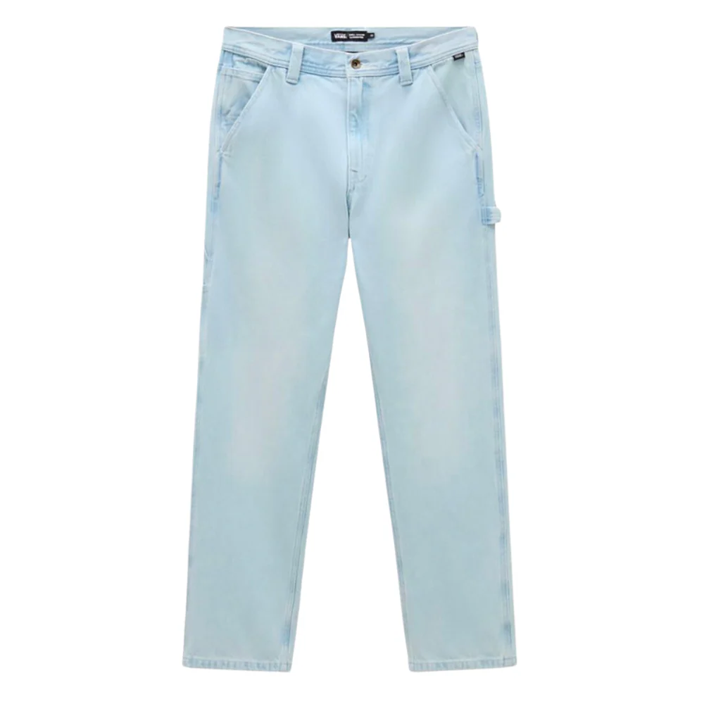 Drill Chore Relaxed Fit Carpenter Pants Blue Ice - Image 4