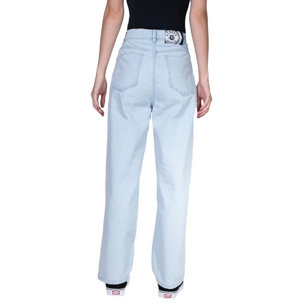 Electric Baggy Denim Pants Light Blue - Image 8