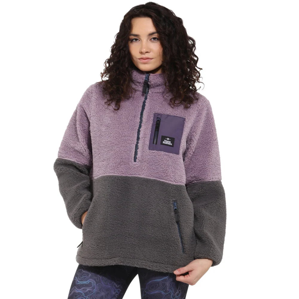 Womens Elvira Fleece Sweatshirt Iris