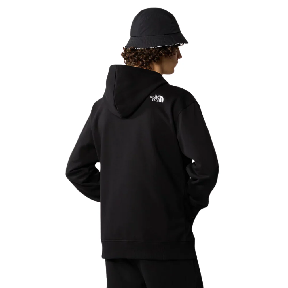 Essential Full Zip Hoodie TNF Black - Image 2