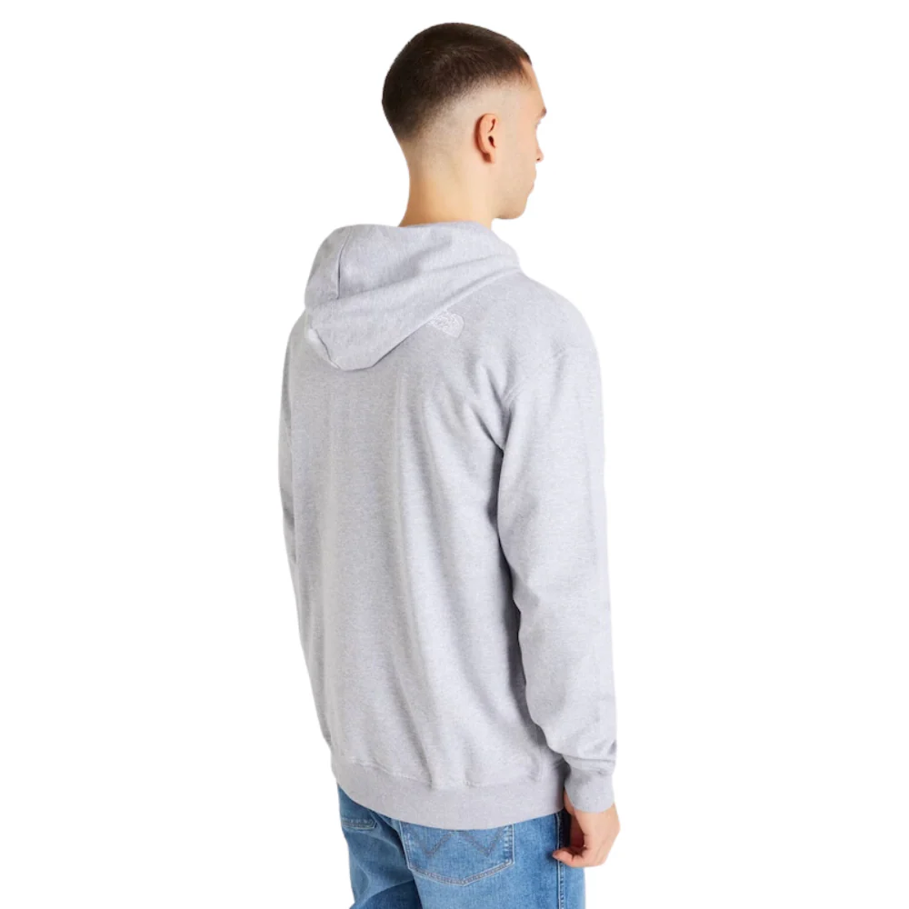 Essential Full Zip Hoodie TNF Light Grey Heather - Image 2