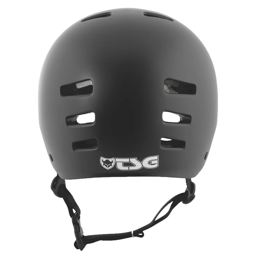 Kids Evolution Solid Colors Satin Black Helm - Image 4