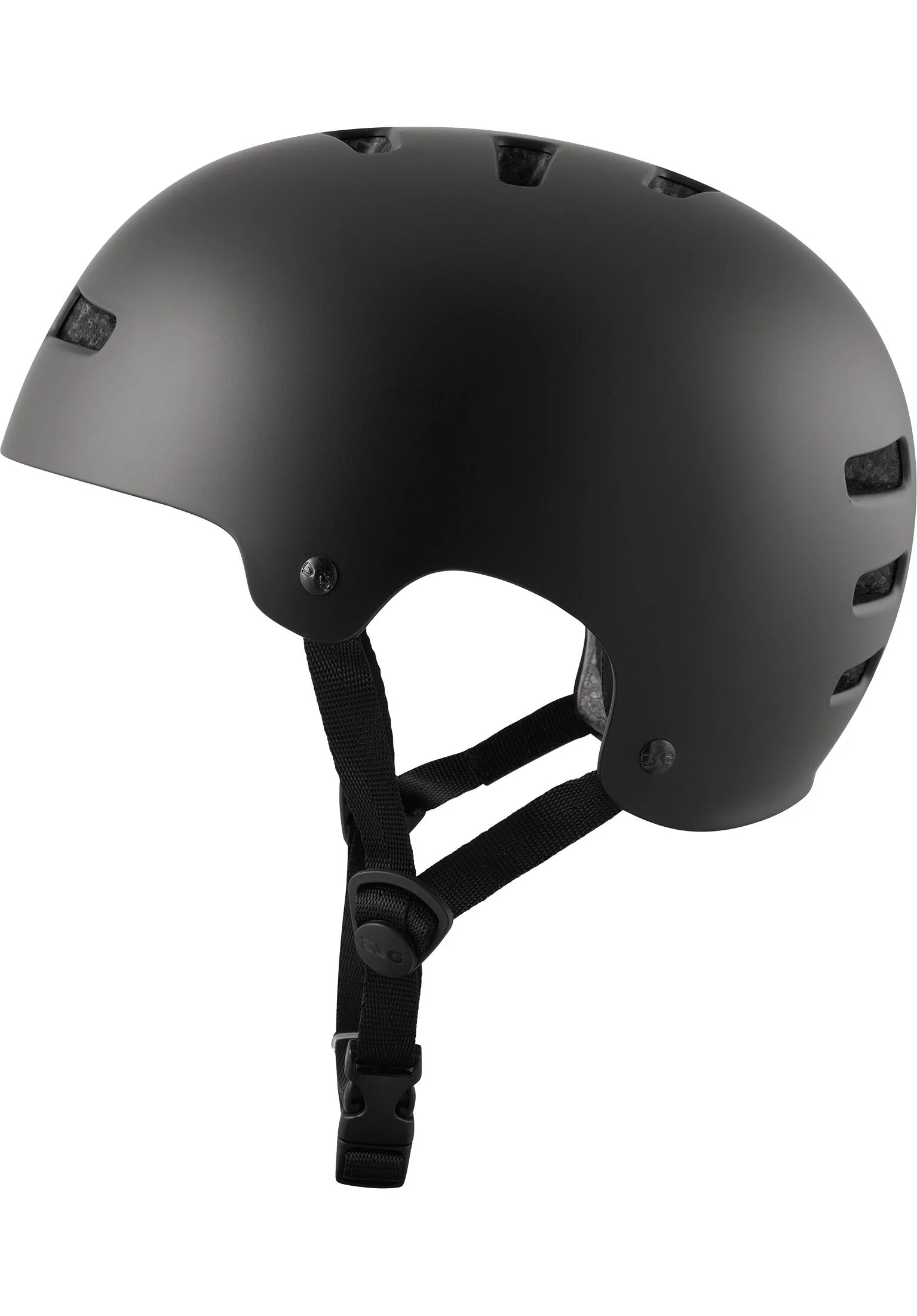 Evolution Solid Colors Satin Dark Black Helm - Image 2