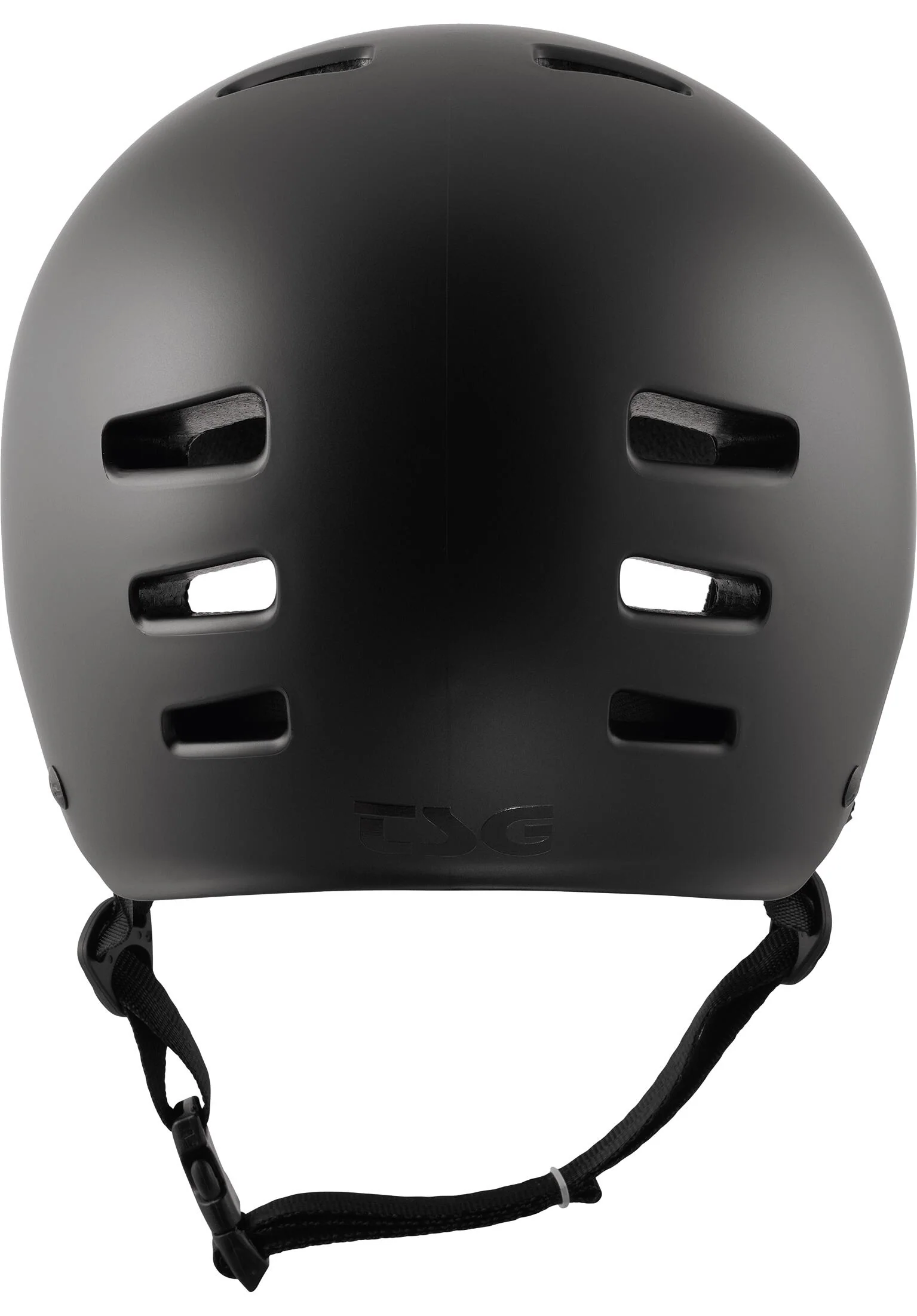 Evolution Solid Colors Satin Dark Black Helm - Image 3