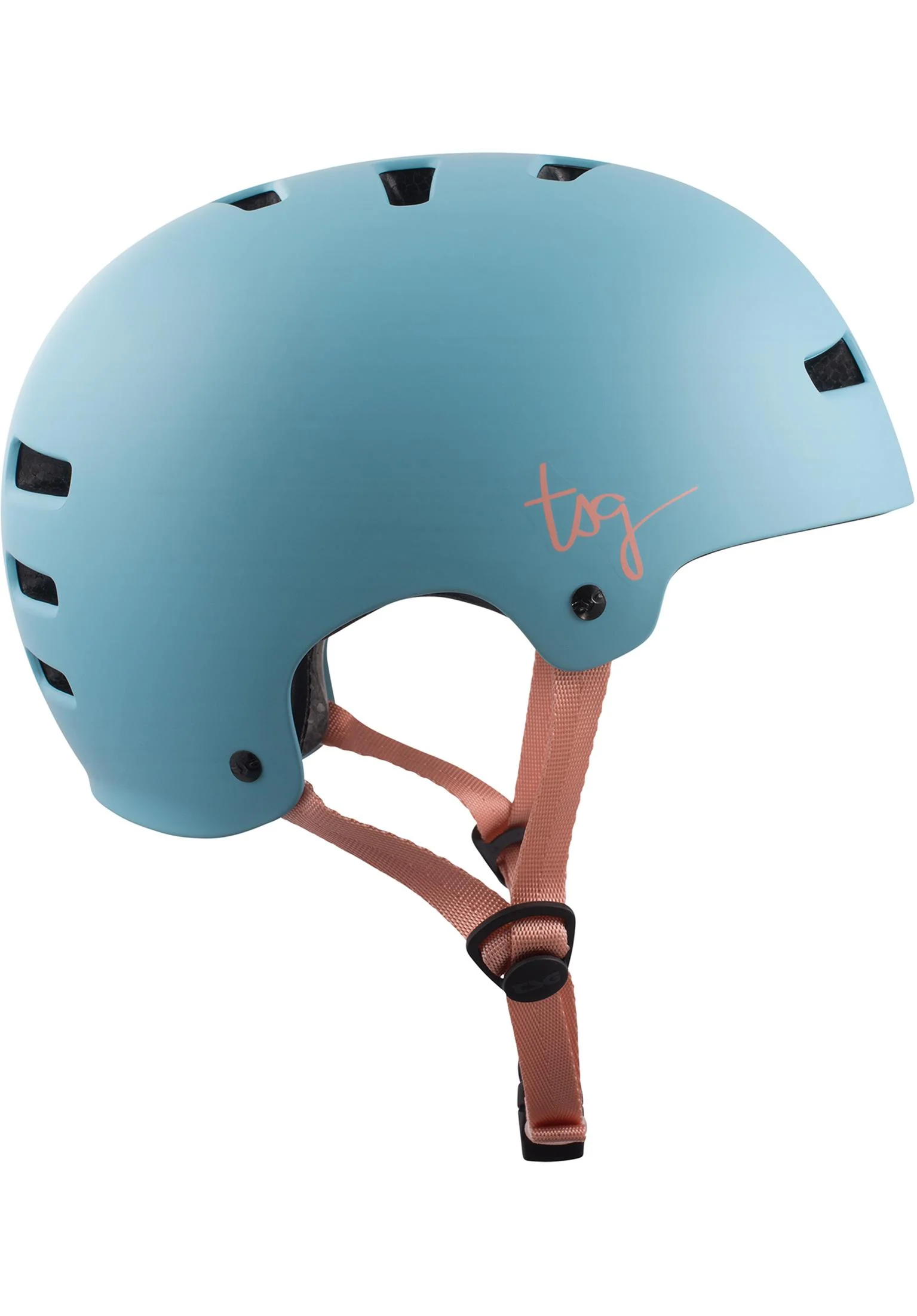 Womens Evolution Solid Colors Porcelain Blue Helm - Image 3