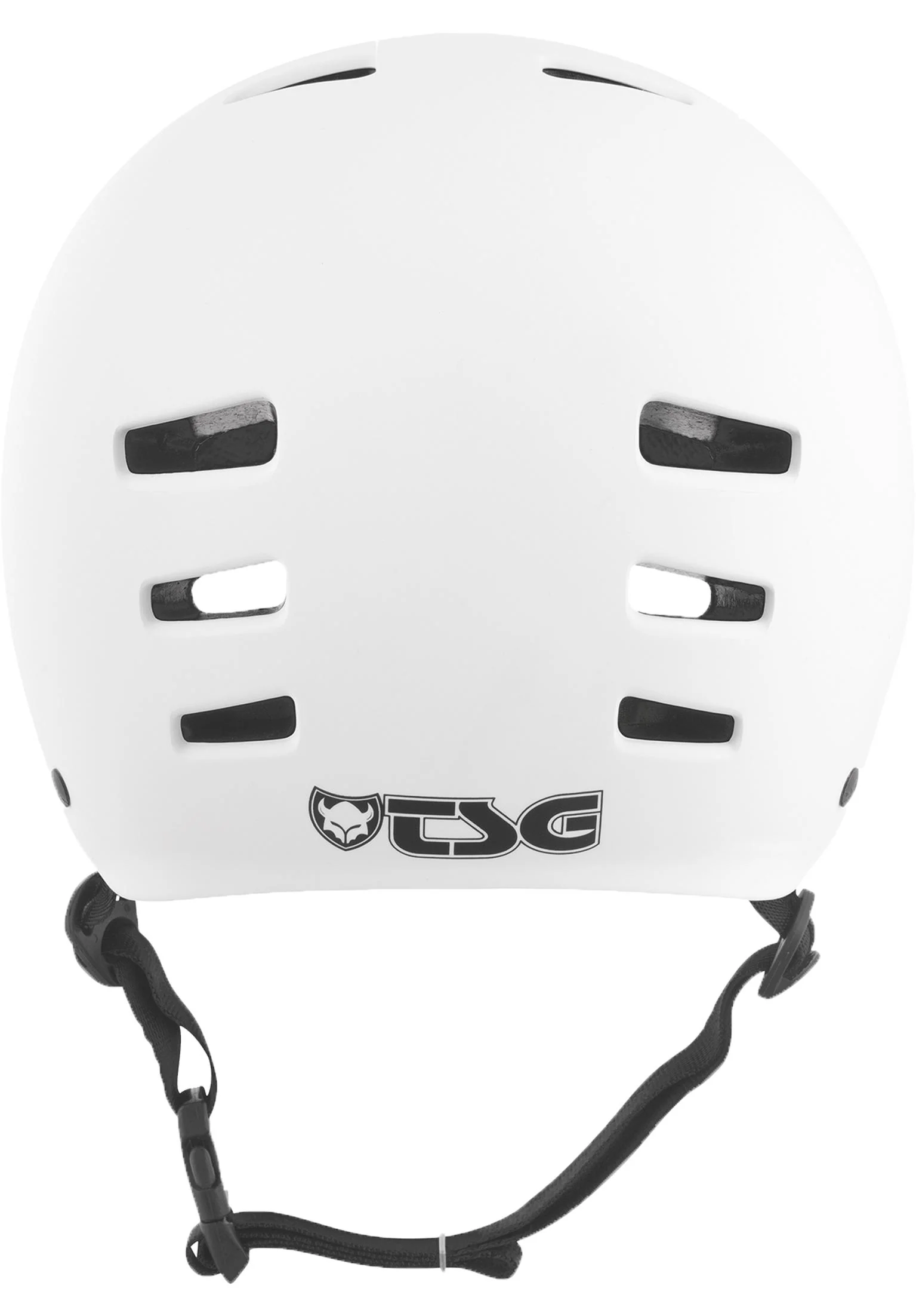 Evolution Youth Solid Colors Satin white helm - Image 3