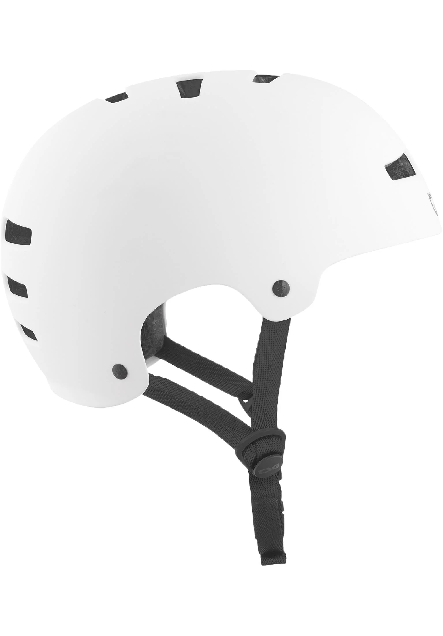 Evolution Youth Solid Colors Satin white helm - Image 4